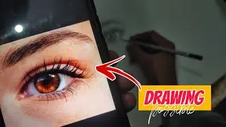 Year Gap After&hellip; Phir Bani Ye Realistic Eye Drawing 😭✏️ | Emotional Art Comeback