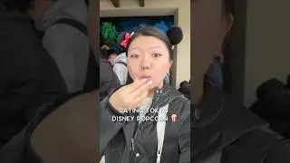 Trying all the popcorn at Tokyo Disney 🍿