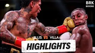 Rashidi Ellis (USA) vs Roiman Villa (Colombia) | BOXING fight, HD, 60 fps