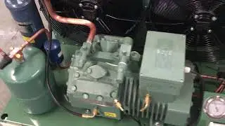 Product Good Price Air Cooled Germany Bitzer Condensing Unit 3hp 45hp Medium High Temperature Rack C