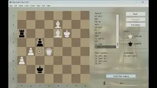 1 166/ WE LEARN FROM MISTAKES. CHESS GAME: MASTER-EXPERT. #chess #chessgame