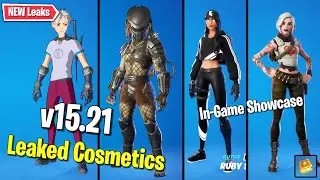 Fortnite | v15.21 Update  NEW Leaked Cosmetics Showcase (Predator Skin, Ruby Shadows & more)