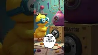 Nugget&rsquo;s Time Machine Popcorn FAIL 🍿🐔 | Funny Chicken Cartoon Comedy | The Wise Chicken Shorts