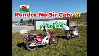 Honda C90 Cubs on Tour - Horseshoe Pass to the Ponderosa Café