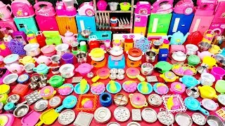 7 Minutes Satisfying with Unboxing Hello Kitty Kitchen Set | Toys Sanrio Mini ASMR Cooking Set Game