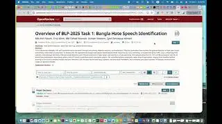 How to submit camera ready paper in OpenReview - BLP2025