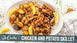 Chicken And Potato Skillet, delicious and easy weeknight dinner | JoCooks.com