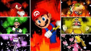 Mario & Sonic at the Olympic Winter Games [DS] - Fever Hockey (All Special Moves)