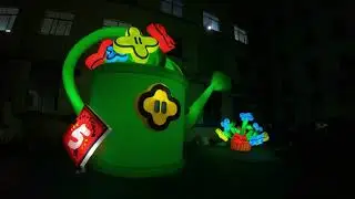 花洒水壶inflatable flower