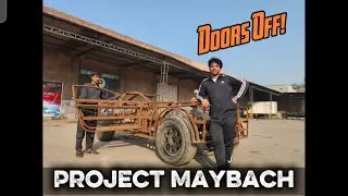 Floors in. Doors out. Project Maybach. #automobile #car #carmodification #diy #mercedes #pakistan