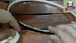 How to make your old badminton racket looking new again?