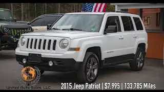 2015 Jeep Patriot &ndash; Reliable, Capable & Adventure-Ready
