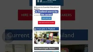 Teaching Jobs in Thailand! #teacher #english #education  #teachersfollowteachers