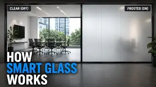 How Smart Glass Works | 3D Animated Explainer