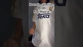 New collection of the 99/00 Real Madrid jersey #adidasfootball #realmadrid #jersey #football