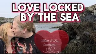 Love Locked in Borth-y-Gest ❤️ | Short Drone Adventure | Beach walk #NorthWales #ourspecialplace