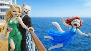 😡💔 Daddy Cat Thought He Won&hellip; But Mama Cat & Kitten Proved Him Wrong ✨🐱| Ai Cat Story