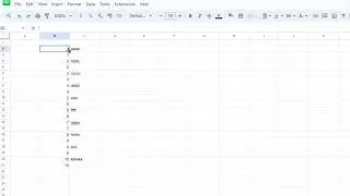 Insert a Blank Row After Every Row in Google sheet or Add rows  in between data English