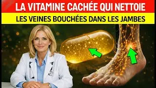 D&eacute;couvrez la VITAMINE qui DISSOUT les CAILLOTS dans vos JAMBES