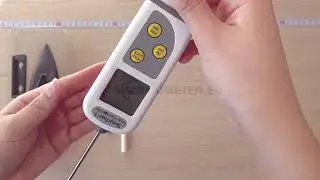TempTest 1 smart thermometer with 360 degree rotating display