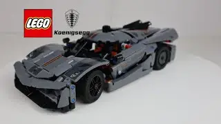 Lego technic 42173 Koenigsegg Jesko Hyper-car Speed build