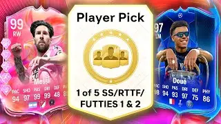 OPENING 95+ 1 OF 5 FUTTIES TEAM 2, RTTF WINNERS OR SHAPESHIFTER PICK!! 🤯