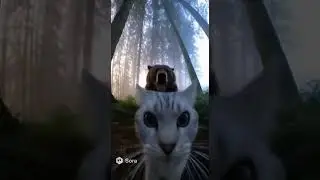 They Just Wanted a Peaceful Hike&hellip; 🐾😳🐻#GoProAdventures #FunnyAnimals #CatPOV #PugLife #FYP