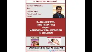 BURHANI HOSPITAL's WEBINAR WITH 'Dr. MANOJ PATEL' ON 
