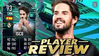 93 FLASHBACK ISCO PLAYER REVIEW! FLASHBACK ISCO SBC - FIFA 22 ULTIMATE TEAM
