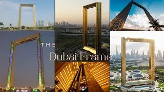 The Dubai Frame | The Golden Landmark in Zabeel Park | Explore The Golden Frame ✨️ 💛 