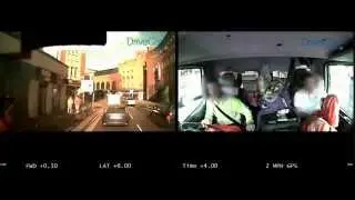 Truck Failed to Keep an Out Hard Brake ​​​| DriveCam Video UK