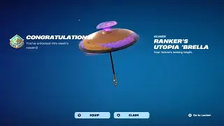 How to get the Ranker's Utopia Brella for FREE in Fortnite!