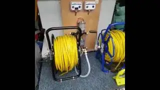 waterfed pole van mount
