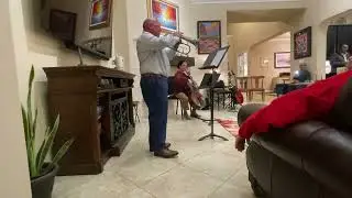 Erika and Don Johnson cello and flugelhorn