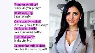 Learn 20 Essential Dutch Words in 3 Minutes! Video 3