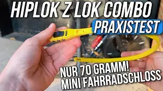 Hiplok Z LOK COMBO Test & Erfahrungen 🚲👉 leichtes Mini-Fahrradschloss