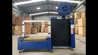cooker strapping machine, cooking utensils strapping machine, kitchen set strapping machine