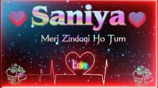 Saniya Name Status🥀Saniya Name Art Whatsapp Status🥀Saniya Name Lover Status💥Khushboo Status