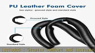 AMVR VR Facial Interface & Foam Cover Pad Replacement Comfort Set for Oculus Rift (Only Work for Ri