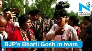 Lok Sabha election 2019: BJP&rsquo;s Bharati Ghosh breaks down after being heckled at Bengal poll booth