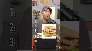 Rank These Sandwiches Blindly! What&rsquo;s Best? #shorts #sandwich #ranking #food #ranking