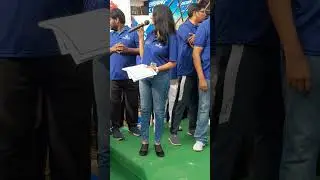 Anchor Lasya during a Program #shorts