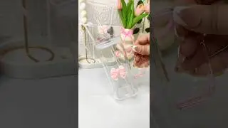 Meesho Viral Pink Bow Glass🌸🥂#ytshorts#shorts#meesho#unboxing#meeshofinds#bowglass#tumbler#pinterest