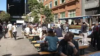 Thousands attend SF's Oktoberfest, 1st CA entertainment zone