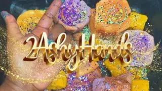 Satisfying gymchalk asmr purplexyellow fun collab 