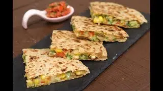 Veggie Quesadilla In Gujarati | Snacky Ideas by Amisha Doshi | Sanjeev Kapoor Khazana