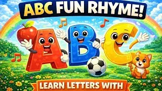 ABC Fun Rhyme 🅰️🅱️&copy;️| Learn Letters with JUNIOR PLANET #LondonBridgeIsFallingDown  #NurseryRhyme