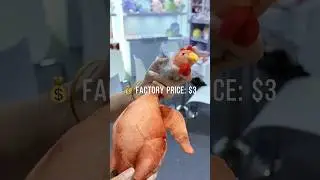 💲 How much does this new plush chicken cost at the factory?