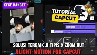 Tutorial edit video jedag jedug capcut | zoom out x jj tipis 2025