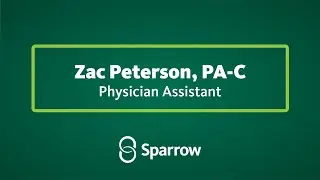 Zac Peterson, PA-C, is a Physician Assistant with Sparrow Medical Group Charlotte Orthopedics